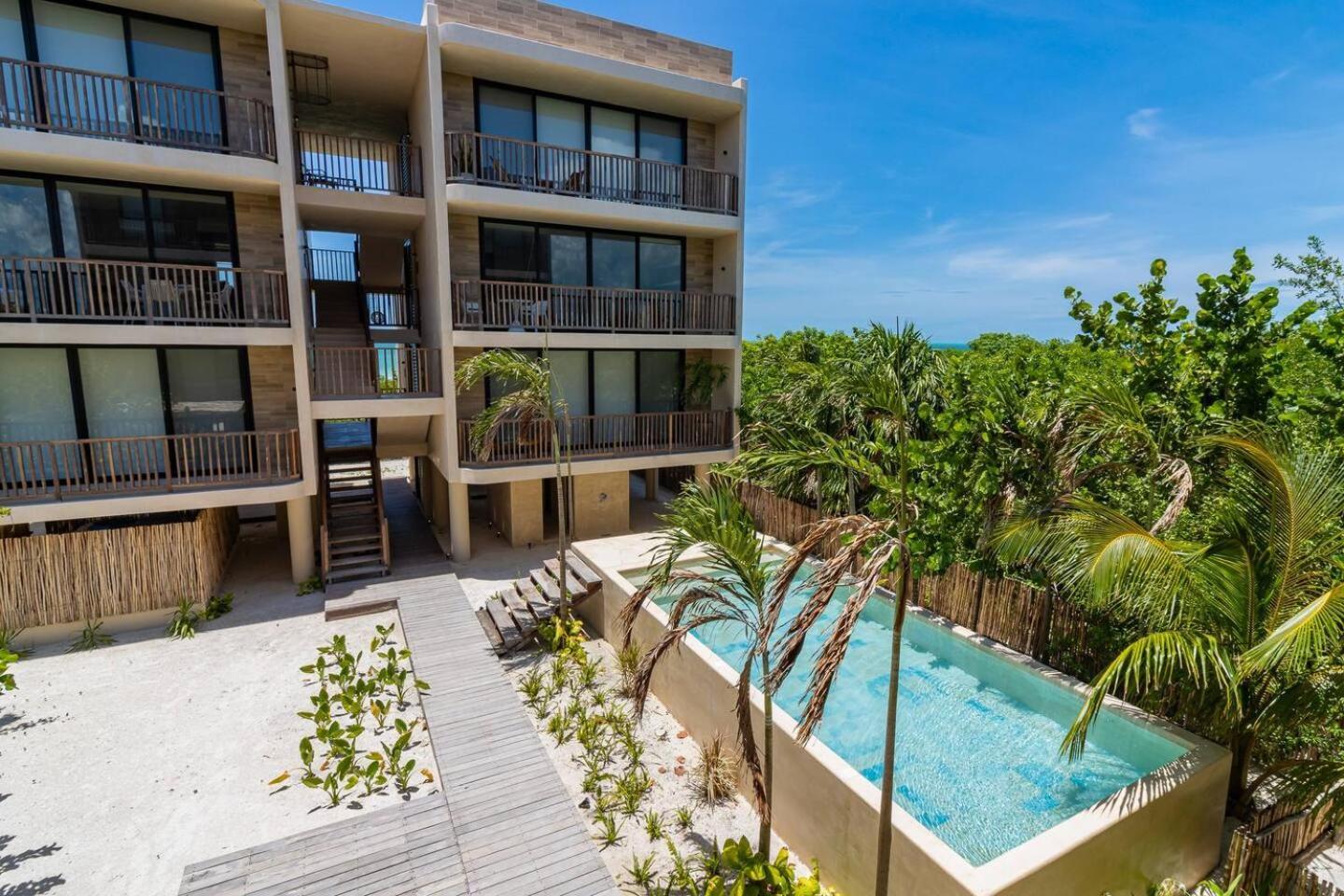 Penthouse Con Alberca Privada Y Hermosas Vistas Al Mar - A301 Isla Holbox Exterior foto